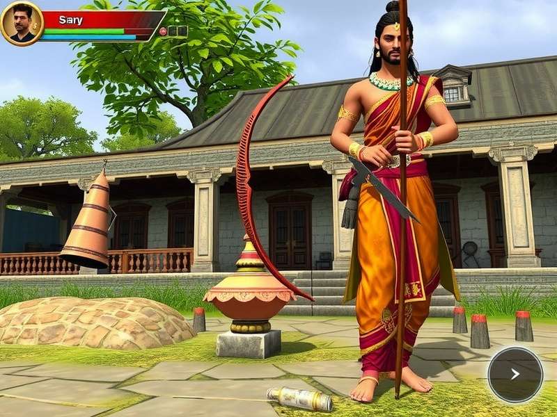 Hindustani Archery Ace gameplay screenshot